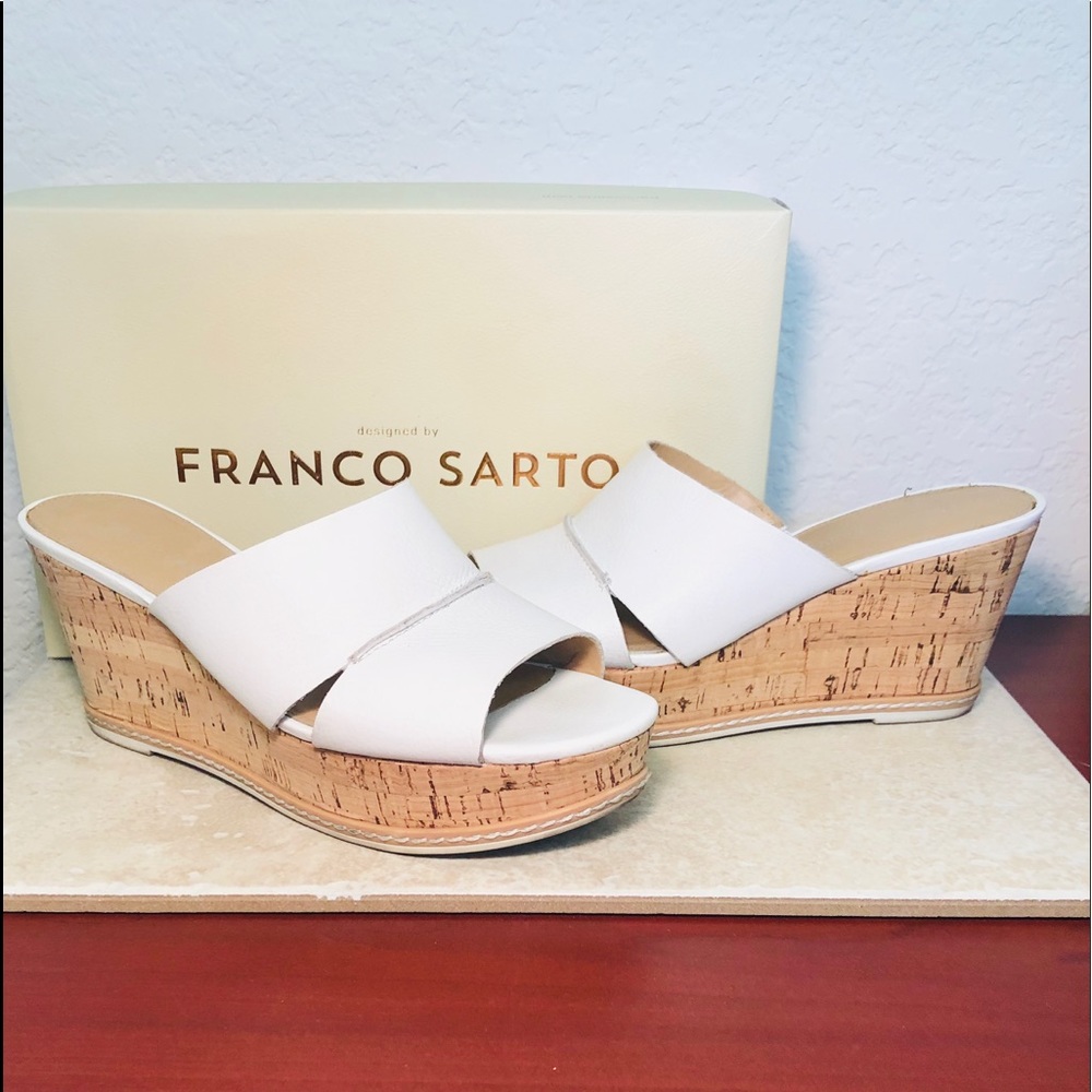 Franco Sarto Wedge Sandals SZ 8M🌸